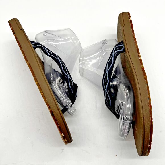 MAUI AND SONS MEN'S NAVY BEACH FLIP FLOP SANDALS SIZE 10 - Picture 6 of 14